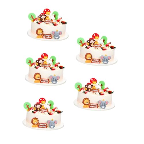 HEMOTON 5 Sätze Kuchendekoration Mit Weichem Kleber Tragen Favorisieren Kuchendeckel Für Babys Wild Löwendekorationen Tortenaufsatz Mit Tiermotiv Kuchen -topper Reh Weiches Gummi HEMOTON 5 Sätze Kuchendekoration Mit Weichem Kleber Tragen Favorisieren Kuchendeckel Für Babys Wild Löwendekorationen Tortenaufsatz Mit Tiermotiv Kuchen -topper Reh Weiches Gummi von HEMOTON
