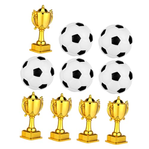 HEMOTON 5 Sätze Plastiktrophäen und Dekorationen für Kindergeburtstagsfeiern Schimmernde Goldene Auszeichnung für Sportliche Feiern und Tischdeko HEMOTON 5 Sätze Plastiktrophäen und Dekorationen für Kindergeburtstagsfeiern Schimmernde Goldene Auszeichnung für Sportliche Feiern und Tischdeko von HEMOTON