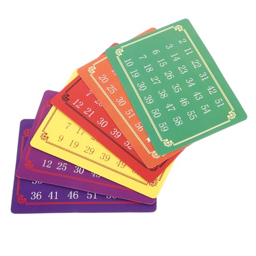 HEMOTON Mentale Tricks Karten Set Telepathische Zahlenkarten Für Gedankenlesen Unterhaltung Bühne Requisiten Party Spiele HEMOTON Mentale Tricks Karten Set Telepathische Zahlenkarten Für Gedankenlesen Unterhaltung Bühne Requisiten Party Spiele von HEMOTON