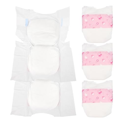 HEMOTON 5 Stück Babypuppenwindeln Neugeborene Puppenwindeln Nachfüllen Neugeborenenunterwäsche Puppenzubehör Für 18-24 Zoll Neugeborene Puppe HEMOTON 5 Stück Babypuppenwindeln Neugeborene Puppenwindeln Nachfüllen Neugeborenenunterwäsche Puppenzubehör Für 18-24 Zoll Neugeborene Puppe von HEMOTON