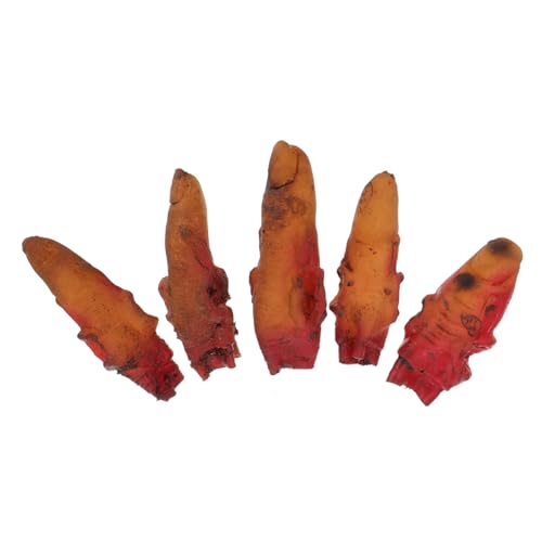 HEMOTON 5 Stück Blutige Finger Halloween Requisiten Gruselige Falsche Finger Gruselige Fingerteile Requisiten Finger Requisiten Spukhaus Requisiten Halloween Trick Finger Horror HEMOTON 5 Stück Blutige Finger Halloween Requisiten Gruselige Falsche Finger Gruselige Fingerteile Requisiten Finger Requisiten Spukhaus Requisiten Halloween Trick Finger Horror von HEMOTON