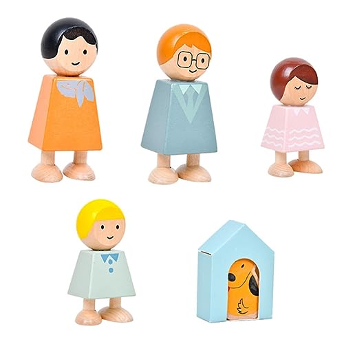 HEMOTON 5 Stück Charakter Bausteine Pädagogisches Charakterblöcke Kognitionsspielzeug Kinderbausteine Charakterblock Familienbeziehungsblöcke Aus Holz HEMOTON 5 Stück Charakter Bausteine Pädagogisches Charakterblöcke Kognitionsspielzeug Kinderbausteine Charakterblock Familienbeziehungsblöcke Aus Holz von HEMOTON