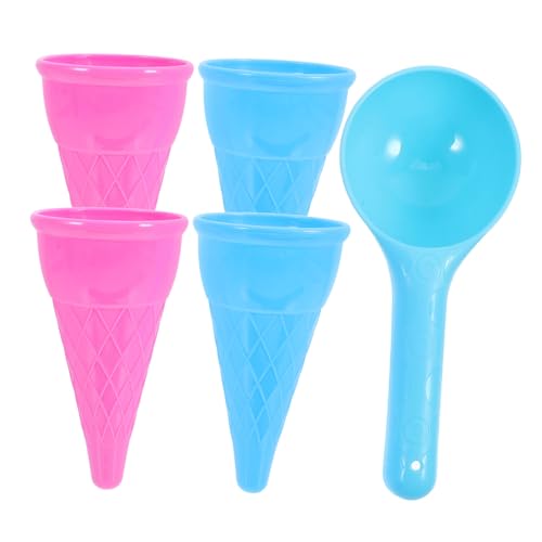 HEMOTON 5 Stück Eiscreme Eistütenschaufel Outdoor Sandburgspielzeug zum Sandbaggern Kugel Eiswaffel Strandspielzeug für Kleinkinder Seespielzeug Plastik Zufällige Farbe HEMOTON 5 Stück Eiscreme Eistütenschaufel Outdoor Sandburgspielzeug zum Sandbaggern Kugel Eiswaffel Strandspielzeug für Kleinkinder Seespielzeug Plastik Zufällige Farbe von HEMOTON