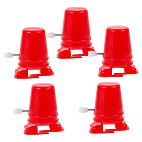 HEMOTON 5 Stück Farbige Gehbewegung Mechanismus Spielzeugbeine aufziehen Zurückspulen Bewegungsspielzeug Heimwerken bastelkasten bastelmaterial kompakte Bewegung Mini-Bewegung Plastik rot HEMOTON 5 Stück Farbige Gehbewegung Mechanismus Spielzeugbeine aufziehen Zurückspulen Bewegungsspielzeug Heimwerken bastelkasten bastelmaterial kompakte Bewegung Mini-Bewegung Plastik rot von HEMOTON