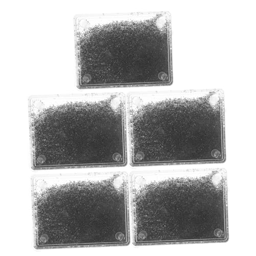 HEMOTON Eisenspäne Magnetfeld Demonstrator Eisenpulver 5 Stück für Experimente und Projekte Visualisierung Magnetischer Felder Interaktives Hilfsmittel für Naturwissenschaftlichen Unterricht von HEMOTON