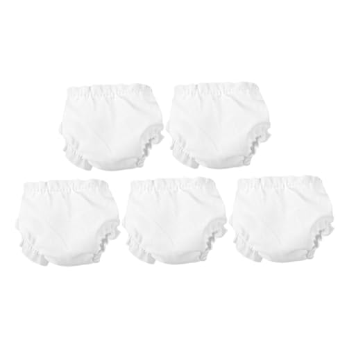 HEMOTON 5 Stück Mini-puppenhöschen, Dekorative Puppenunterwäsche, Elastisches Spielzeug, Puppenunterwäsche, Puppen- HEMOTON 5 Stück Mini-puppenhöschen, Dekorative Puppenunterwäsche, Elastisches Spielzeug, Puppenunterwäsche, Puppen- von HEMOTON