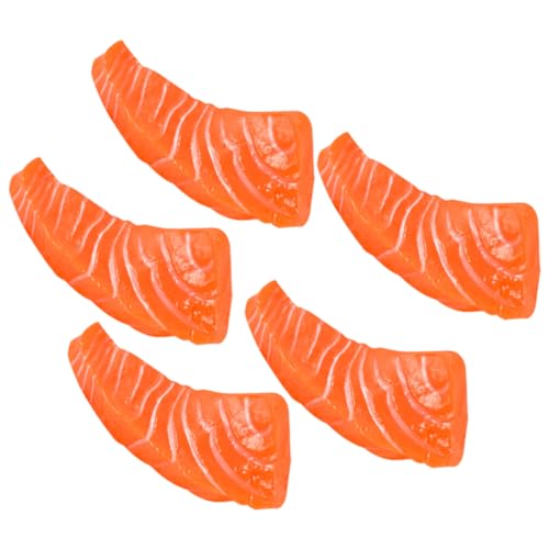 HEMOTON 5 Stück Gefälschte Scheibenmodelle – Lebensechte Fischfleisch-Requisite Für Zuhause Party Werbedekor HEMOTON 5 Stück Gefälschte Scheibenmodelle – Lebensechte Fischfleisch-Requisite Für Zuhause Party Werbedekor von HEMOTON