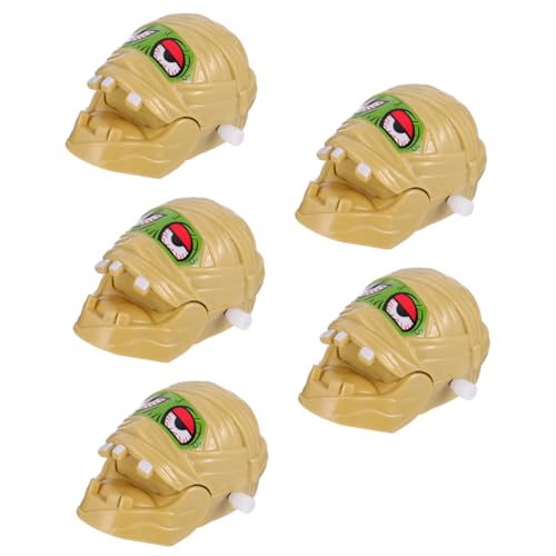 HEMOTON 5 Stück Teiliges Halloween Aufziehspielzeug Mumie Gruseliges Mechanisches Partyspielzeug Springendes Uhrwerkspielzeug für Kreative Halloween Deko für Festveranstaltungen HEMOTON 5 Stück Teiliges Halloween Aufziehspielzeug Mumie Gruseliges Mechanisches Partyspielzeug Springendes Uhrwerkspielzeug für Kreative Halloween Deko für Festveranstaltungen von HEMOTON