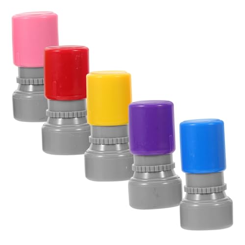 HEMOTON 5 Stück Teiliges Lehrer Stempel Selbstfärbend für Klassenraum Bewertung und Feedback Bunte Motivationsstempel zur Schülerbelohnung und Hausaufgabenförderung Sicheres HEMOTON 5 Stück Teiliges Lehrer Stempel Selbstfärbend für Klassenraum Bewertung und Feedback Bunte Motivationsstempel zur Schülerbelohnung und Hausaufgabenförderung Sicheres von HEMOTON