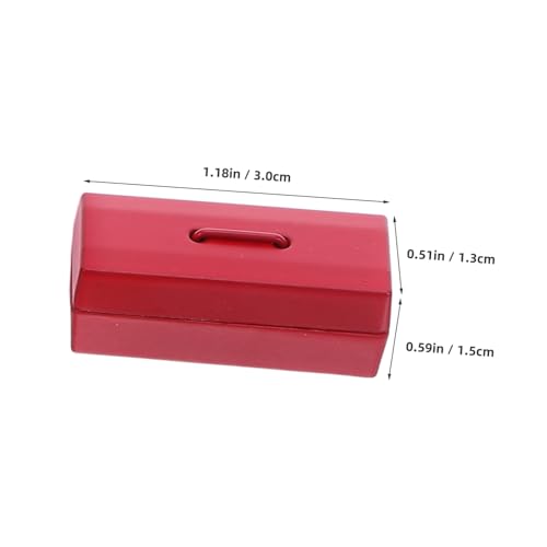 HEMOTON 5 Stück Teiliges Mini Werkzeugkasten Metall Miniatur für Puppenhaus Dekoration Praktische Aufbewahrung Kleine Schmuckstücke Zubehör von HEMOTON