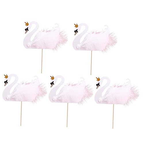 HEMOTON 5 Stück Teiliges Tortendeko mit Federn Elegante Cake Topper für Hochzeit Geburtstag Party Vielseitig für Kuchen Dessert und Festliche Anlässe HEMOTON 5 Stück Teiliges Tortendeko mit Federn Elegante Cake Topper für Hochzeit Geburtstag Party Vielseitig für Kuchen Dessert und Festliche Anlässe von HEMOTON
