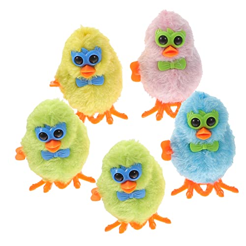 HEMOTON 5 Stück Uhrwerk Plüschküken Für Babys Für Kleinkinder Mini Kinderspielzeug Osterküken Osterkörbchenfüller Aufziehspielzeug Taschenfüller Für Aufziehspielzeug HEMOTON 5 Stück Uhrwerk Plüschküken Für Babys Für Kleinkinder Mini Kinderspielzeug Osterküken Osterkörbchenfüller Aufziehspielzeug Taschenfüller Für Aufziehspielzeug von HEMOTON
