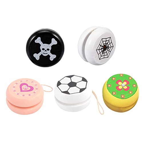 HEMOTON 5 Stücke Holz Jo Jo Jo Ball Kinderspielzeug Jo Jo Ball Jo Jo Jo Jo Buntes Jo Jo Pädagogisches Kinderspielzeug Finger Jo Jo HEMOTON 5 Stücke Holz Jo Jo Jo Ball Kinderspielzeug Jo Jo Ball Jo Jo Jo Jo Buntes Jo Jo Pädagogisches Kinderspielzeug Finger Jo Jo von HEMOTON