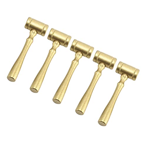 HEMOTON 5-teiliges Richterhammer-Spielzeug Aus Holz Rechtsspiel Für Kinder Pädagogisches Hammer-Spielzeug-Set Dekorativer Hammer Schlägel Für Kinder von HEMOTON