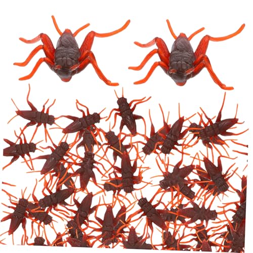 HEMOTON 50 Stück Aprilscherz Fake Cricket Aufblasbares Stativ Streichspielzeug Ferngesteuerte Schlange Cricket- Cricket Kinderspielzeug Figur Larve Künstlich Gerät Plastik Coffee HEMOTON 50 Stück Aprilscherz Fake Cricket Aufblasbares Stativ Streichspielzeug Ferngesteuerte Schlange Cricket- Cricket Kinderspielzeug Figur Larve Künstlich Gerät Plastik Coffee von HEMOTON
