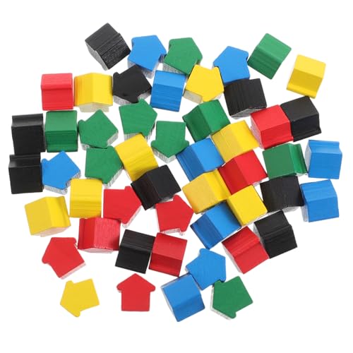 HEMOTON 50 Stück Brettspiel Zubehör Teiliges Holzspielsteine Set in Farben Erweiterung für Tischspiele Schachkomponenten Marker für Mehr Spielvergnügen und Vielfalt HEMOTON 50 Stück Brettspiel Zubehör Teiliges Holzspielsteine Set in Farben Erweiterung für Tischspiele Schachkomponenten Marker für Mehr Spielvergnügen und Vielfalt von HEMOTON