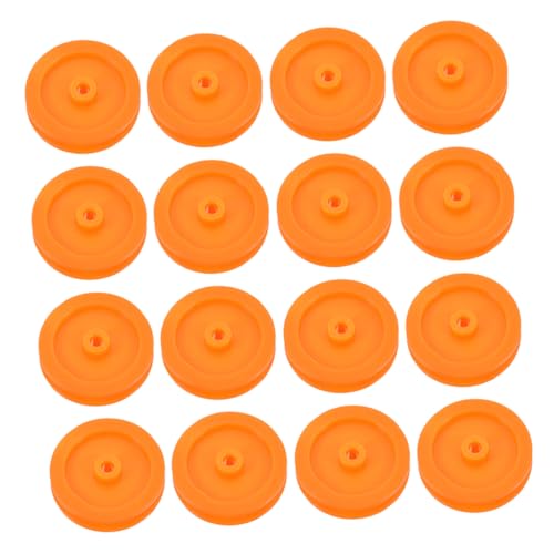 HEMOTON 50 Stück Kunststoff Riemenscheiben für DIY Rc Auto Flugzeug Reibungslose Vielseitige Pulley Räder für Reparatur Upgrade und Modifikation Kleine Getriebe Ersatzteile von HEMOTON