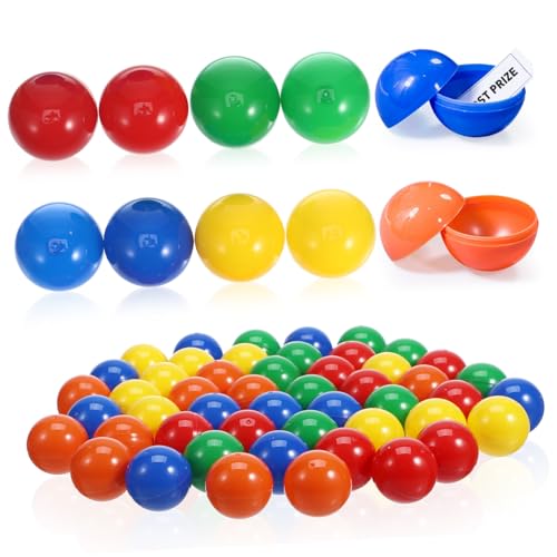 HEMOTON 50 Stück Bingo-tombola Zum Öffnen Farbiges Hohles Für Partyspiele Wiederverwendbares Plastikzubehör von HEMOTON