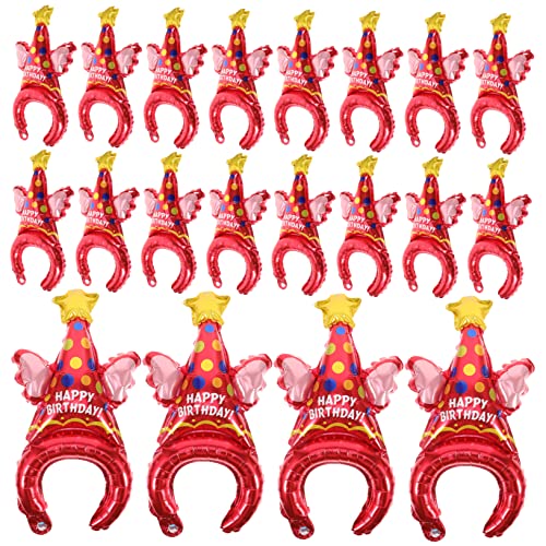 HEMOTON Aufblasbare Haarbänder Geburtstagsfeier Liefert Luftballons Dekorative Stirnband HEMOTON Aufblasbare Haarbänder Geburtstagsfeier Liefert Luftballons Dekorative Stirnband von HEMOTON