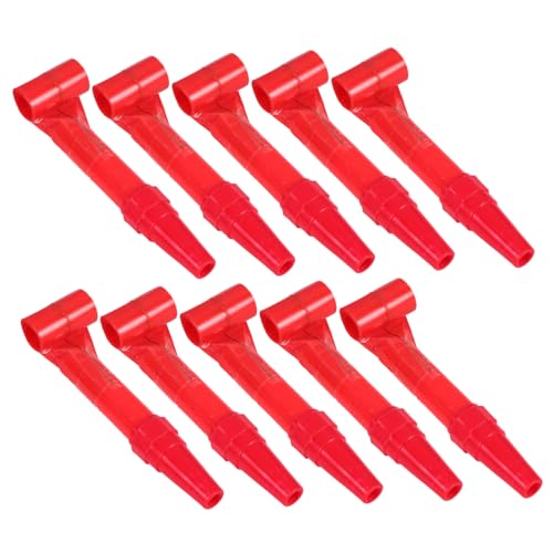 HEMOTON 50 Stück Partytröten mit Frosch Echsenzunge Design Bunte Kunststoffpfeifen für Kindergeburtstag Lustige Partybläser für Fasching Mitgebsel und Feierlichkeiten HEMOTON 50 Stück Partytröten mit Frosch Echsenzunge Design Bunte Kunststoffpfeifen für Kindergeburtstag Lustige Partybläser für Fasching Mitgebsel und Feierlichkeiten von HEMOTON