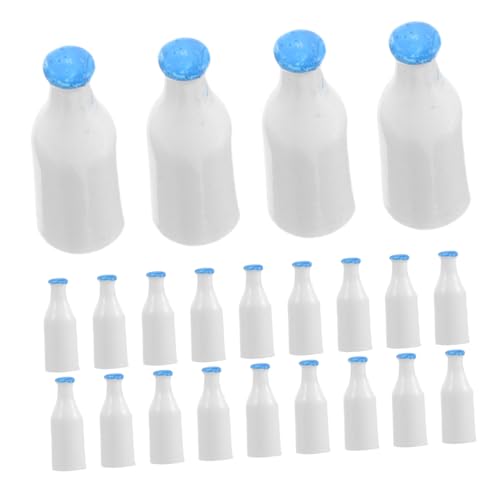 HEMOTON 50 Stück Puppenhaus Zubehör Lebensechte Mini Dekoration für Puppenküche Blau für Kreative DIY szenen und Sammler von HEMOTON