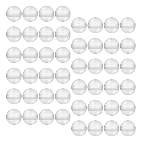 HEMOTON 50 Stück Transparente Kapseln für Kaugummiautomaten Leere Runde Behälter für Perlen und Sammlerstücke Praktische Aufbewahrungslösungen für Vending Maschinen und Deko HEMOTON 50 Stück Transparente Kapseln für Kaugummiautomaten Leere Runde Behälter für Perlen und Sammlerstücke Praktische Aufbewahrungslösungen für Vending Maschinen und Deko von HEMOTON
