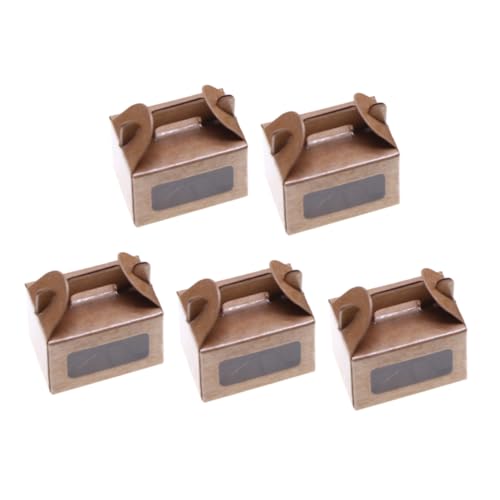 HEMOTON 5 Stück Miniatur-dessertboxen – Puppenhaus- & Mini-kuchenboxen Für Kinder Rollenspiel-Spielzeug HEMOTON 5 Stück Miniatur-dessertboxen – Puppenhaus- & Mini-kuchenboxen Für Kinder Rollenspiel-Spielzeug von HEMOTON