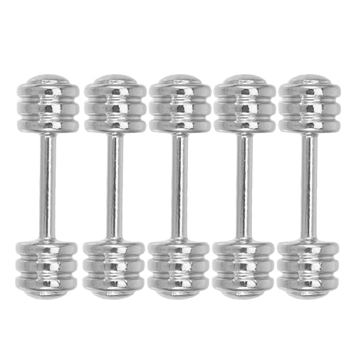 HEMOTON 5 Stück Hantel Übungsmodell Haushaltswaren Hanteln Spacer Charm Bead Miniatur Good Mood Home Decor Mini Hanteln für Fitnessraum Puppen Fitnessraumzubehör Lieferungen Schmücken HEMOTON 5 Stück Hantel Übungsmodell Haushaltswaren Hanteln Spacer Charm Bead Miniatur Good Mood Home Decor Mini Hanteln für Fitnessraum Puppen Fitnessraumzubehör Lieferungen Schmücken von HEMOTON