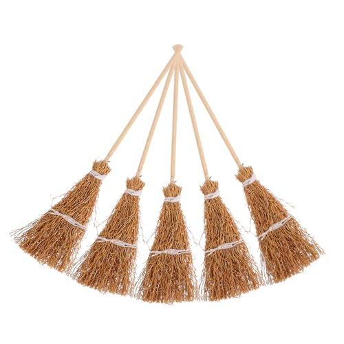 HEMOTON 5St Puppenhausbesen Kinderspielzeug für Kid Toys Mini-Hexenbesenstiel Mini-Besen bastelset Spielzeuge puppenhaus Besen künstliche Requisiten Besen Vegetation HEMOTON 5St Puppenhausbesen Kinderspielzeug für Kid Toys Mini-Hexenbesenstiel Mini-Besen bastelset Spielzeuge puppenhaus Besen künstliche Requisiten Besen Vegetation von HEMOTON