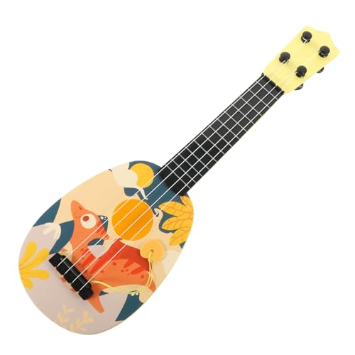 HEMOTON 5St Simulations-Ukulele pädagogische Gitarre für Kinder Holzspielzeug für Kleinkinder Gitarren Kinderspielzeug Kinder Gitarre Musikgitarre für die frühe Bildung Musikinstrument von HEMOTON