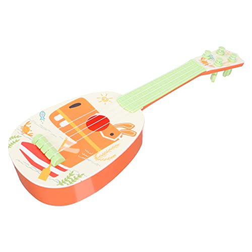 HEMOTON 5St Ukulele Spielzeug kinderinstrumente Kinder musikinstrumente Musikspielzeug Instrumente für Kinder Gitarren Spielzeuge frühes musikalisches Lernspielzeug Plastikinstrument Mini von HEMOTON