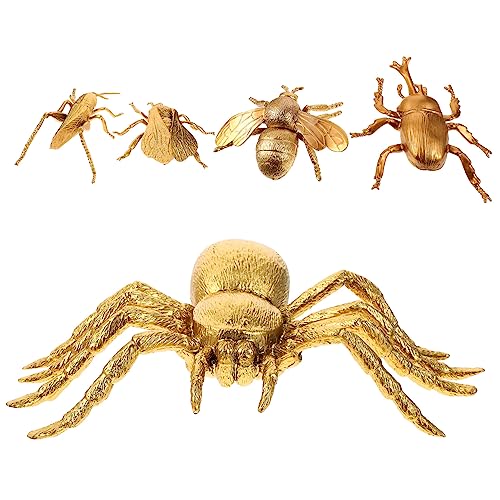 HEMOTON 5st Goldenes Simuliertes Insektenmodellset Figur Versorgen Lehrstütze Kinderversorgung Realistisches Modell Kinderaccessoire Kinderzubehör Ornament Plastik HEMOTON 5st Goldenes Simuliertes Insektenmodellset Figur Versorgen Lehrstütze Kinderversorgung Realistisches Modell Kinderaccessoire Kinderzubehör Ornament Plastik von HEMOTON