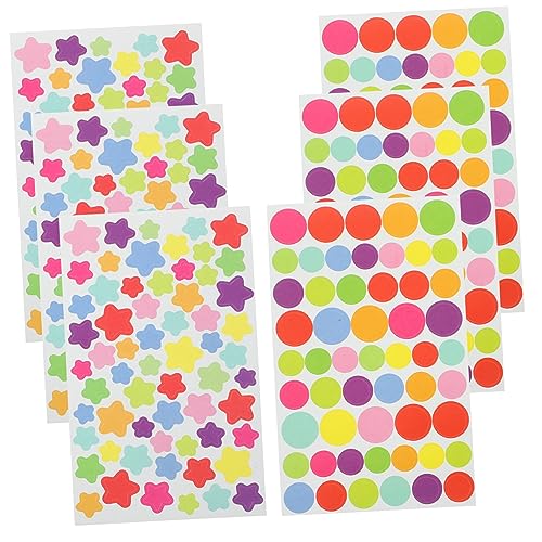 HEMOTON 6er-Pack Ästhetisches Sticker-Set – Farbige Pentagramm-Aufkleber Für Dekoratives Scrapbook Telefon Und Tagebuch HEMOTON 6er-Pack Ästhetisches Sticker-Set – Farbige Pentagramm-Aufkleber Für Dekoratives Scrapbook Telefon Und Tagebuch von HEMOTON