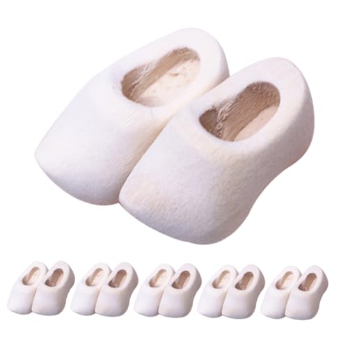 HEMOTON 6 Paare Mini Holzschuhe DIY Mini Clogs Unbehandelte Puppenschuhe für Bastelprojekte Puppenhaus Dekoration Sammler Zubehör HEMOTON 6 Paare Mini Holzschuhe DIY Mini Clogs Unbehandelte Puppenschuhe für Bastelprojekte Puppenhaus Dekoration Sammler Zubehör von HEMOTON