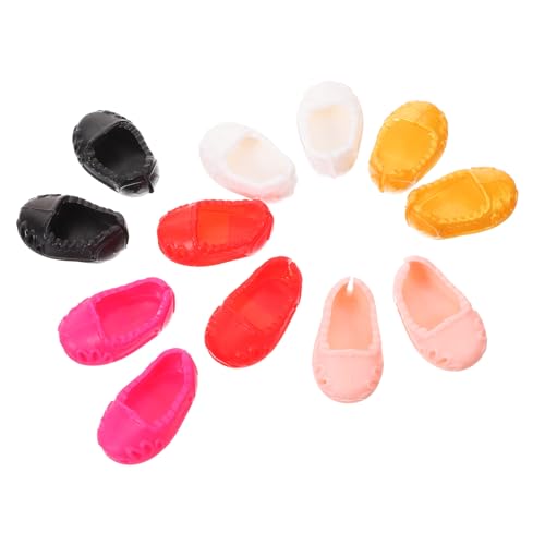 HEMOTON 6 Paare Schuhe winzig Puppe hoch Süße fit Kleiner Schuhschmuck Mini-Schuhe Miniatur Schuhe kleine Hausrequisiten Miniaturfigur Mini-Hausschmuck Plastik HEMOTON 6 Paare Schuhe winzig Puppe hoch Süße fit Kleiner Schuhschmuck Mini-Schuhe Miniatur Schuhe kleine Hausrequisiten Miniaturfigur Mini-Hausschmuck Plastik von HEMOTON