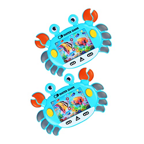 HEMOTON 6 STK Ferrule Wassermaschine Wasserring werfen Hai-Wurf-Spiel Kinderspielzeug Spielzeuge Krabbenspielzeug für Kinder Wasserring-Spiel Wasserring-Wurfspielzeug Mini Kreis werfen von HEMOTON