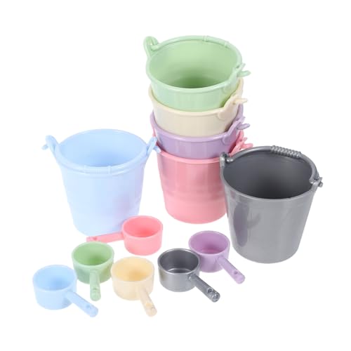 HEMOTON 6 Sets Miniatur Eimerspielzeug Puppenhaus Kleinkinderspielzeug Für Draußen Sommerspielzeug Eimer Und Kübel Für Strandeimer Für Garteneimer Strandzubehör Strandspielzeug HEMOTON 6 Sets Miniatur Eimerspielzeug Puppenhaus Kleinkinderspielzeug Für Draußen Sommerspielzeug Eimer Und Kübel Für Strandeimer Für Garteneimer Strandzubehör Strandspielzeug von HEMOTON