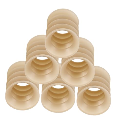 HEMOTON 6 Stück Bruchschallgeber Knochenbrechende Requisiten Trick Riss knacken lustiges Kaputte Sound-Requisiten Werkzeug knifflige Requisite Streichbruchspielzeug Plastik Beige von HEMOTON