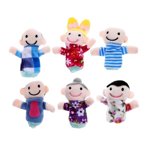 HEMOTON 6 Stück Fingerpuppenspielzeug Handpuppe Klebrige Hände Gefälschte Hand Dinosaurier-fingerspielzeug Familienmitglieder Marionetten Für Familienmitglieder Stoff HEMOTON 6 Stück Fingerpuppenspielzeug Handpuppe Klebrige Hände Gefälschte Hand Dinosaurier-fingerspielzeug Familienmitglieder Marionetten Für Familienmitglieder Stoff von HEMOTON