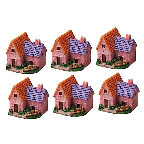 HEMOTON 6 Stück Kleines Mit Saftigem Topf Für DIY Miniaturhaus Feenhaus Häuser Winziges Mini- Gartenminiaturhaus Aquarienschmuck Miniture House Harz HEMOTON 6 Stück Kleines Mit Saftigem Topf Für DIY Miniaturhaus Feenhaus Häuser Winziges Mini- Gartenminiaturhaus Aquarienschmuck Miniture House Harz von HEMOTON
