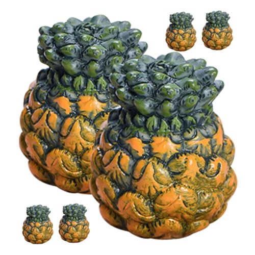 HEMOTON 6 Stück Künstliche Früchte Zitronensaft Obst Dosenfrüchte Traubenschneider Ananas Aus Der Dose Ananasschneider Miniatur-kunstfruchtdekor Mini-Ananas- Fruchtmodelle Harz Green HEMOTON 6 Stück Künstliche Früchte Zitronensaft Obst Dosenfrüchte Traubenschneider Ananas Aus Der Dose Ananasschneider Miniatur-kunstfruchtdekor Mini-Ananas- Fruchtmodelle Harz Green von HEMOTON