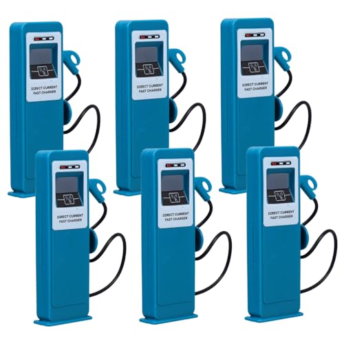 HEMOTON 6 Stück Miniatur Ladestation für Elektrofahrzeuge Teiliges für Puppenhäuser Verkehrsmodell Bildungsaccessoires für Realistische Simulation für Interaktives Lernen und Spiel HEMOTON 6 Stück Miniatur Ladestation für Elektrofahrzeuge Teiliges für Puppenhäuser Verkehrsmodell Bildungsaccessoires für Realistische Simulation für Interaktives Lernen und Spiel von HEMOTON