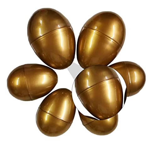 HEMOTON Osterdekorationsset – 6 Leere Ostereier Spielzeugeier Osteraktivitäten Für Kinder Kreative Ostergeschenke von HEMOTON