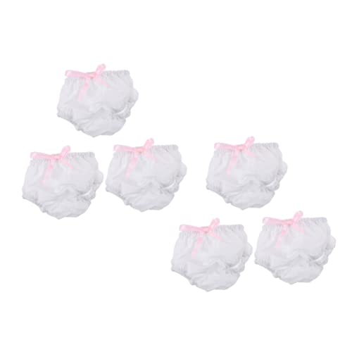 HEMOTON Puppenhöschen Für Babyspielzeug 6 Stück Spielzeugpuppenunterhosen Wiederverwendbare Puppenunterwäsche Puppenkleidung Outfit Dekorative Fantasie HEMOTON Puppenhöschen Für Babyspielzeug 6 Stück Spielzeugpuppenunterhosen Wiederverwendbare Puppenunterwäsche Puppenkleidung Outfit Dekorative Fantasie von HEMOTON