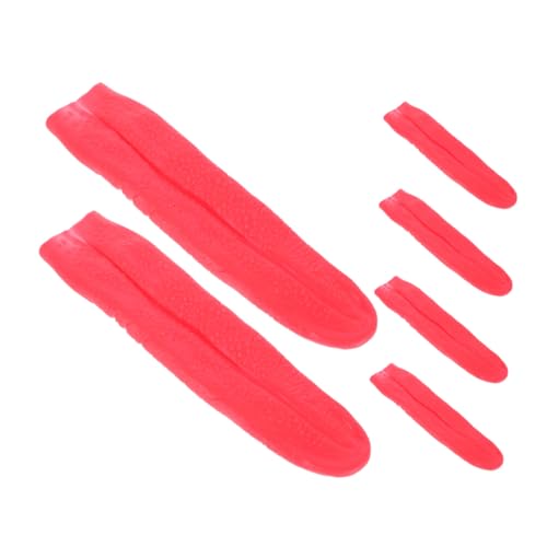 HEMOTON 6 Stück Realistische Falsche Zungen Halloween Horror Deko Leichte Montage Gruselige Party Requisiten für Streiche und Karnevalsspiele HEMOTON 6 Stück Realistische Falsche Zungen Halloween Horror Deko Leichte Montage Gruselige Party Requisiten für Streiche und Karnevalsspiele von HEMOTON