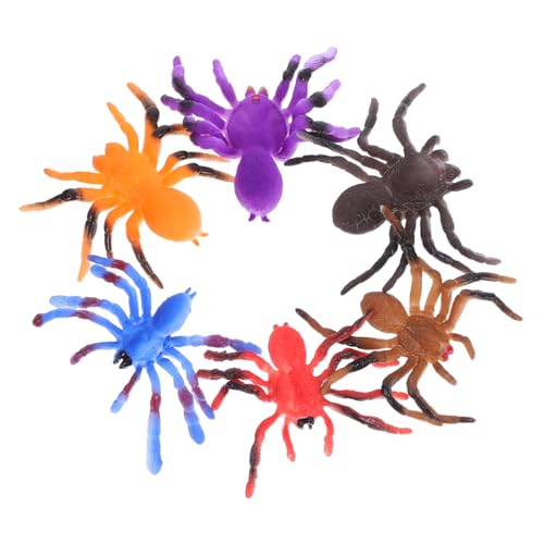 HEMOTON 6 Stück Realistische Spinnen: Farbwechselnde Spinnenspielzeuge Für Kinder – Realistische Insektenfiguren Aus Kunstharz, Wasseraktiviertes Spielzeug Für Party-Requisiten Und HEMOTON 6 Stück Realistische Spinnen: Farbwechselnde Spinnenspielzeuge Für Kinder – Realistische Insektenfiguren Aus Kunstharz, Wasseraktiviertes Spielzeug Für Party-Requisiten Und von HEMOTON