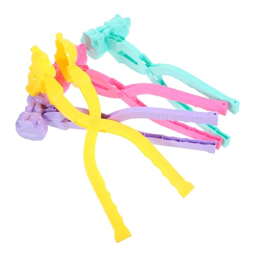 HEMOTON 6 Stück Schneeball Klammer Schneeballmaschine Schneespielzeug Schneekegelhersteller Schneeballhersteller Schneemaschine Sofortig Schneeschaufel-Clip Schneefräse Plastik HEMOTON 6 Stück Schneeball Klammer Schneeballmaschine Schneespielzeug Schneekegelhersteller Schneeballhersteller Schneemaschine Sofortig Schneeschaufel-Clip Schneefräse Plastik von HEMOTON
