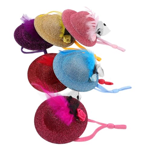 HEMOTON 6 Stück Teiliges Hühnerhüte Verstellbare und Weiche Hüte für Haustiere Lustige und Einzigartige Designs für Partys und Fotoshootings Leicht zu Reinigen und Tragbar für Hühner und HEMOTON 6 Stück Teiliges Hühnerhüte Verstellbare und Weiche Hüte für Haustiere Lustige und Einzigartige Designs für Partys und Fotoshootings Leicht zu Reinigen und Tragbar für Hühner und von HEMOTON