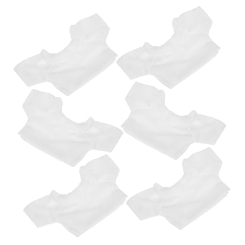 HEMOTON 6 Stück Teiliges Weißes Bärenshirt für Puppen Weiches Basic T Shirt aus Angenehmem Material Vielseitige Plüschbärenkleidung mit Elegantem Rundhalsausschnitt und Bequemem HEMOTON 6 Stück Teiliges Weißes Bärenshirt für Puppen Weiches Basic T Shirt aus Angenehmem Material Vielseitige Plüschbärenkleidung mit Elegantem Rundhalsausschnitt und Bequemem von HEMOTON