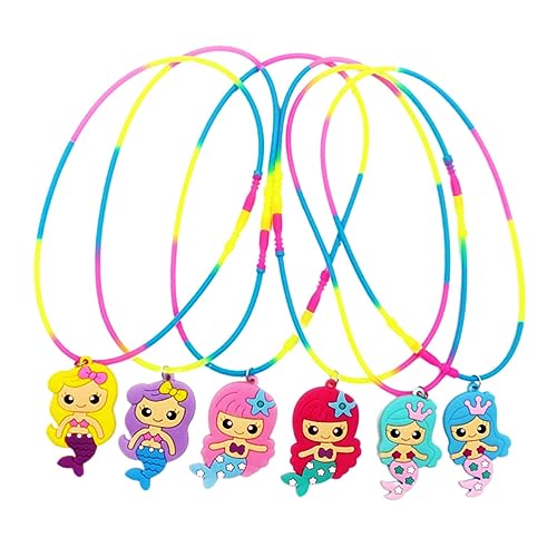 HEMOTON 6 Stücke Meerjungfrau Thema Halskette Mädchen Spielzeug Geburtstag Party Favors Set Thema Artikel Für Kleinkinder HEMOTON 6 Stücke Meerjungfrau Thema Halskette Mädchen Spielzeug Geburtstag Party Favors Set Thema Artikel Für Kleinkinder von HEMOTON